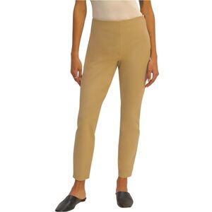 Everlane Mid Rise Slim Leg Bi-Stretch Work Pant Tan Brown Sz 8